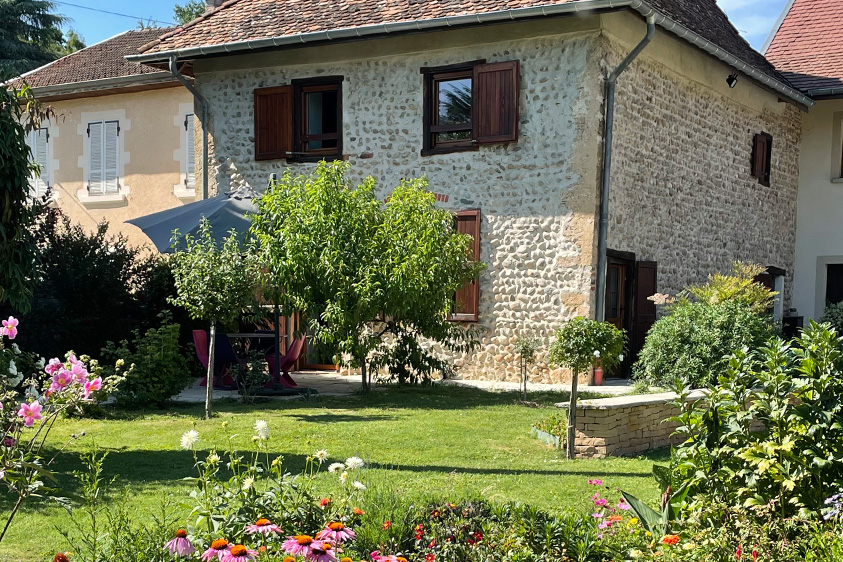 L'entrée du gîte